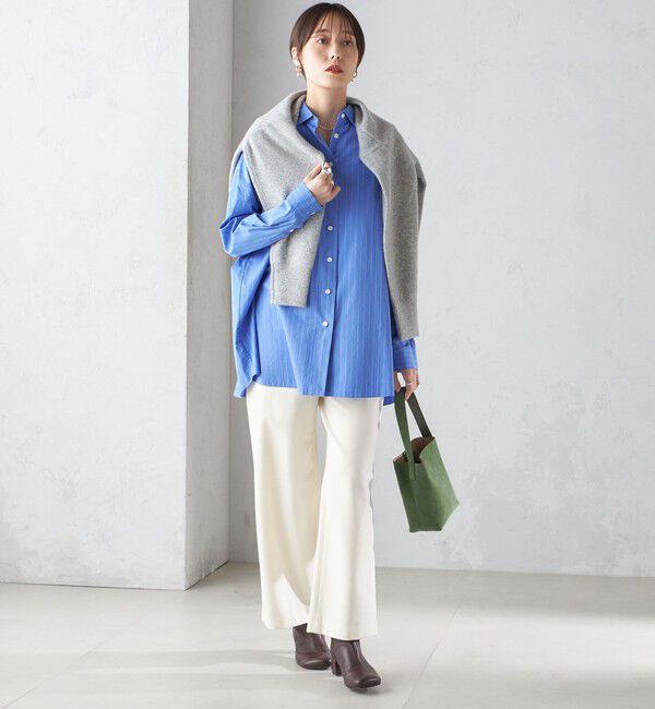 SHIPS for women「〈手洗い可能〉両面起毛 ドロスト パンツ」|その他|