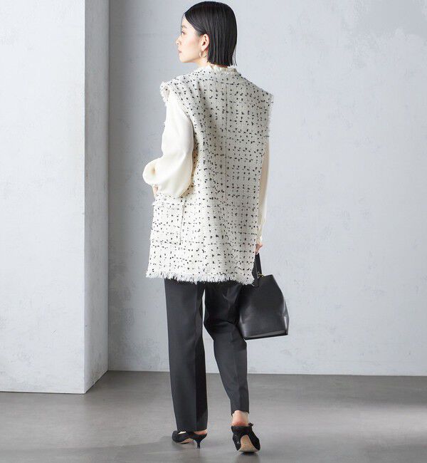 SHIPS for women「〈手洗い可能〉裏起毛 スリム テーパード パンツ」|その他|