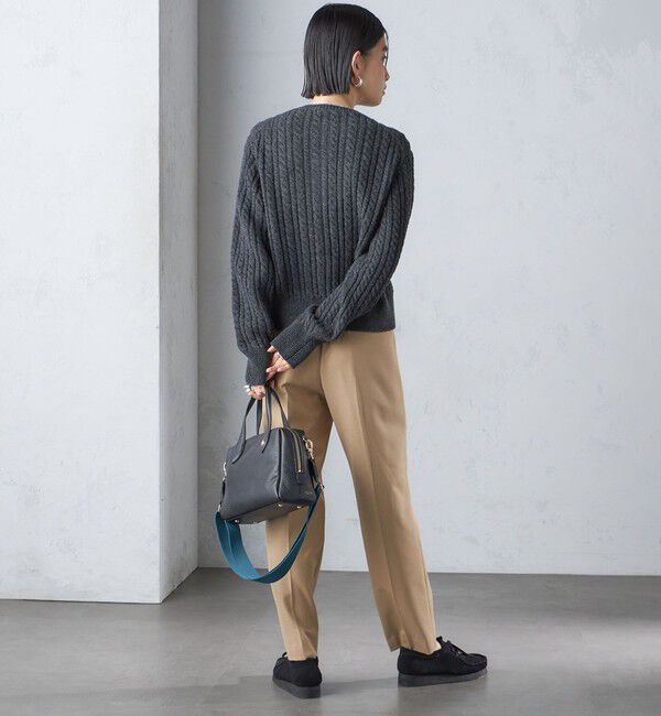 SHIPS for women「〈手洗い可能〉裏起毛 スリム テーパード パンツ」|その他|