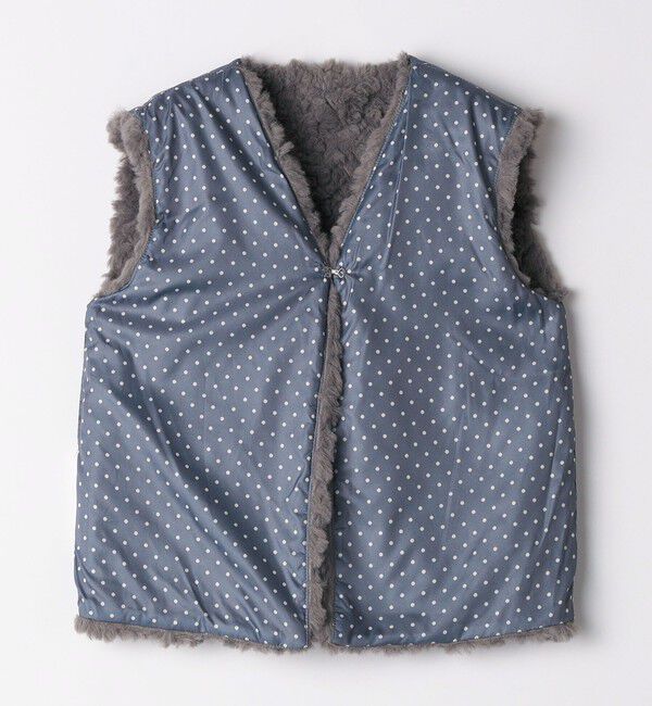 SHIPS Colors 「SHIPS Colors: 90～140cm /〈手洗い可能〉ボア ベスト◇」|ダウンベスト・ベスト|