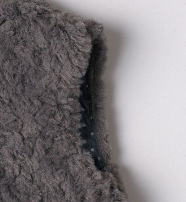 SHIPS Colors 「SHIPS Colors: 90～140cm /〈手洗い可能〉ボア ベスト◇」|ダウンベスト・ベスト|