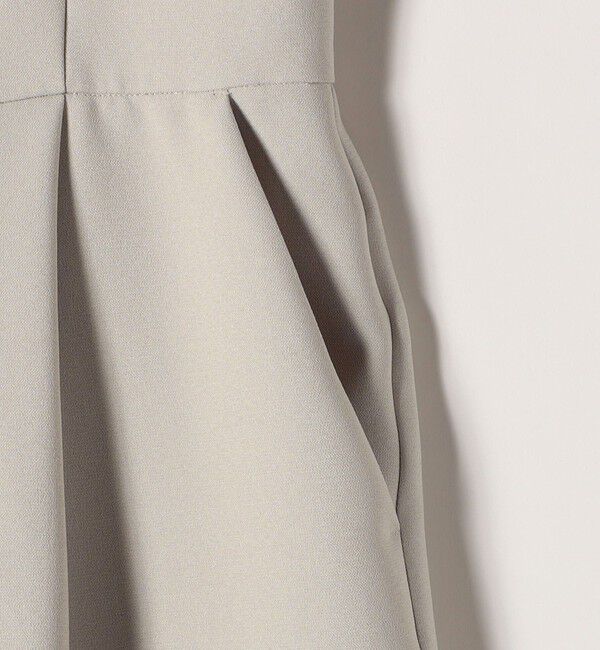 quaranciel「quaranciel:〈洗濯機可能〉ダブルクロス テーパード サロペット（セットアップ対応）」|オールインワン|