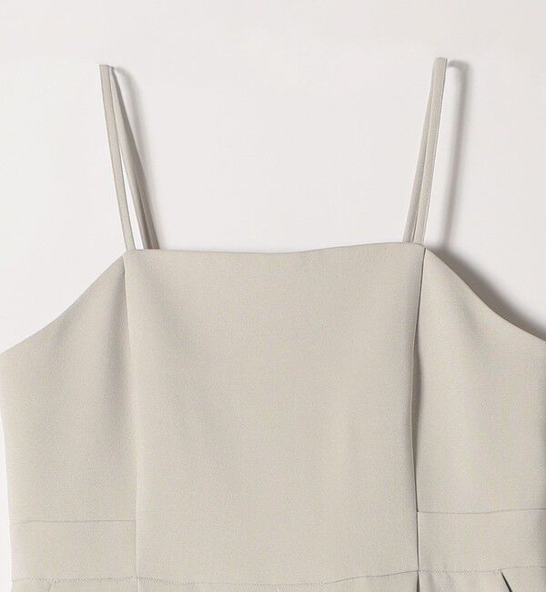 quaranciel「quaranciel:〈洗濯機可能〉ダブルクロス テーパード サロペット（セットアップ対応）」|オールインワン|