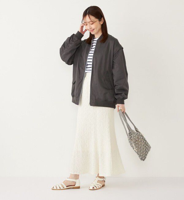 SHIPS Colors 「SHIPS Colors:〈手洗い可能〉2WAY MA-1」|ブルゾン・スタジャン|