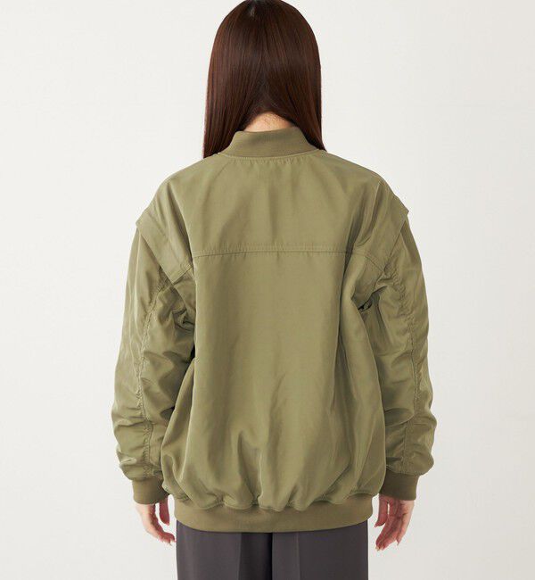 SHIPS Colors 「SHIPS Colors:〈手洗い可能〉2WAY MA-1」|ブルゾン・スタジャン|