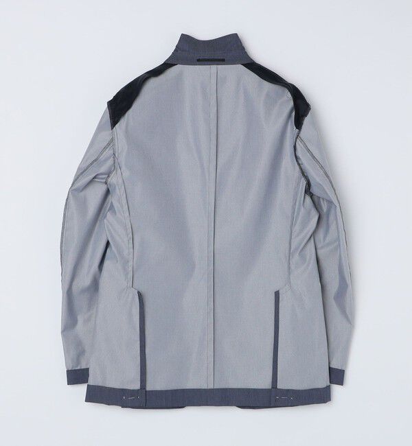 SHIPS Colors 「SHIPS Colors:〈洗濯機可能〉デニム ライク ジャケット(セットアップ対応可能)」|テーラードジャケット|