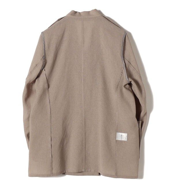 SHIPS Colors 「《一部追加予約》SHIPS Colors:〈手洗い可能〉シアー リネンライク ダブルジャケット◆」|テーラードジャケット|