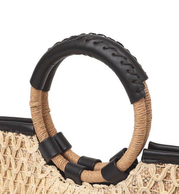 SHIPS any「SHIPS any: マルチボーダー クロシェ ペーパー トート バッグ」|トートバッグ|