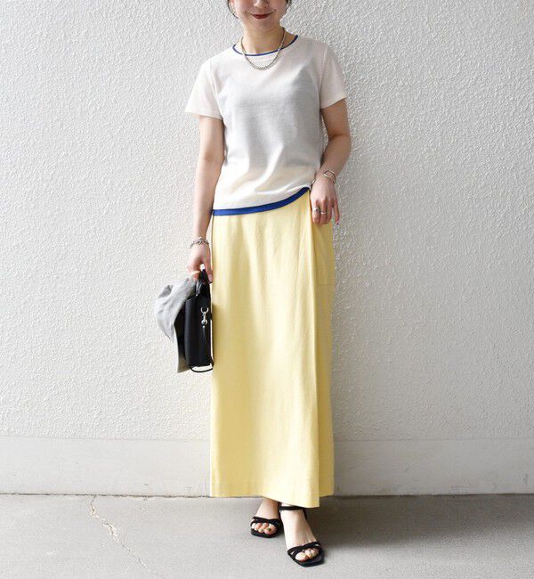 SHIPS any「《一部追加予約》SHIPS any:〈接触冷感/汗染み防止加工/洗濯機可能〉Iライン イージー スカート」|スカート|