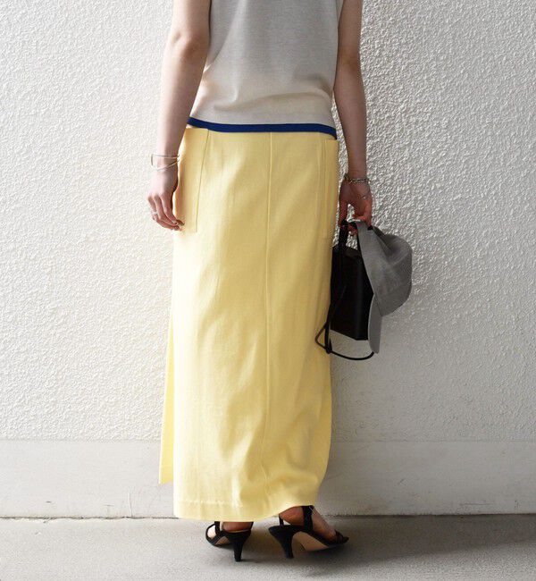 SHIPS any「《一部追加予約》SHIPS any:〈接触冷感/汗染み防止加工/洗濯機可能〉Iライン イージー スカート」|スカート|