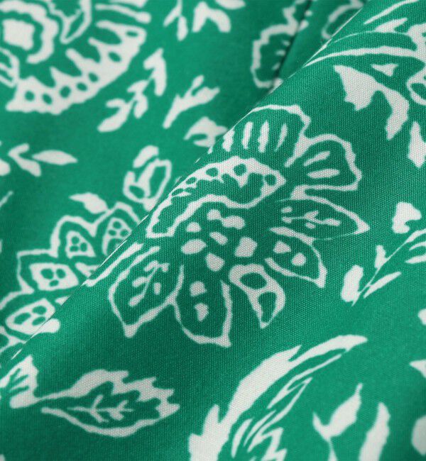 quaranciel「quaranciel:〈洗濯機可能〉フラワー プリント マーメイド ロング スカート」|スカート|