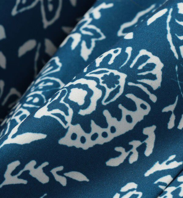 quaranciel「quaranciel:〈洗濯機可能〉フラワー プリント マーメイド ロング スカート」|スカート|