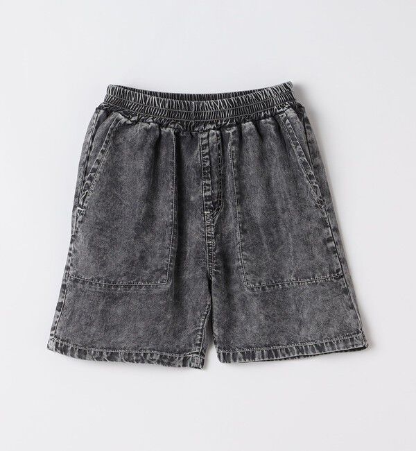 SHIPS Colors 「SHIPS Colors:〈接触冷感・洗濯機可能〉クールタッチ デニム ショーツ(90～140cm)」|デニム|