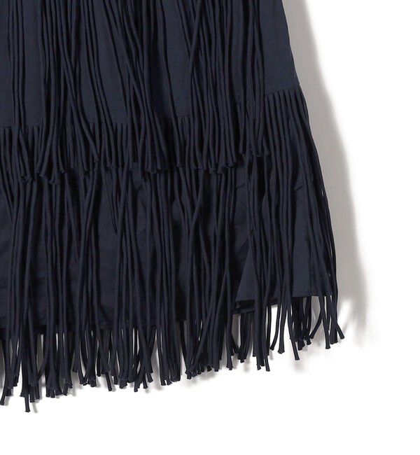 SHIPS for women「【SHIPS別注】crinkle crinkle crinkle:フリンジ スカート」|スカート|