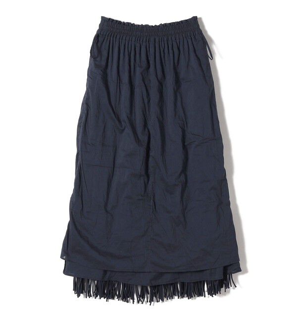 SHIPS for women「【SHIPS別注】crinkle crinkle crinkle:フリンジ スカート」|スカート|