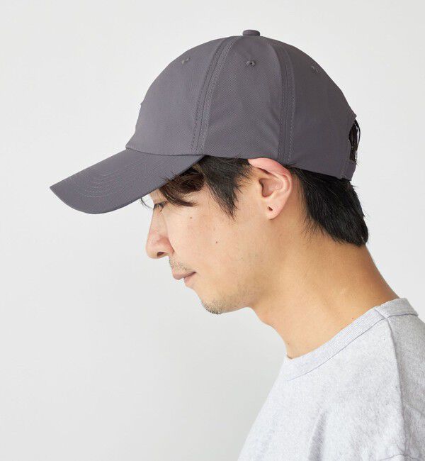 SHIPS「【WEB限定】SHIPS: ワンポイント ロゴ UVカット オーバーフィットキャップ」|キャップ・キャスケット|グレー