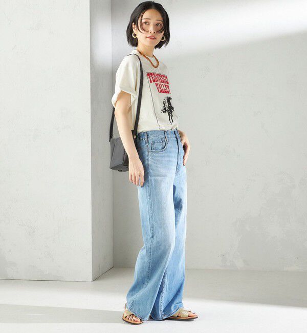 SHIPS for women「【SHIPS別注】TENNESSEE:イージー ショート スリーブ TEE」|Tシャツ・カットソー|