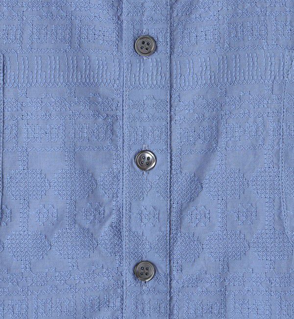 SHIPS KIDS「SHIPS KIDS:140～160cm /エンブロイダリー シャツ」|シャツ・ブラウス|