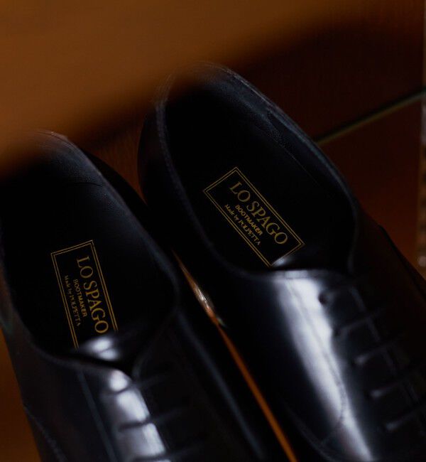 SHIPS「【SHIPS別注】Lo spago: パンチド キャップトゥ シューズ」|ビジネス・ドレスシューズ|