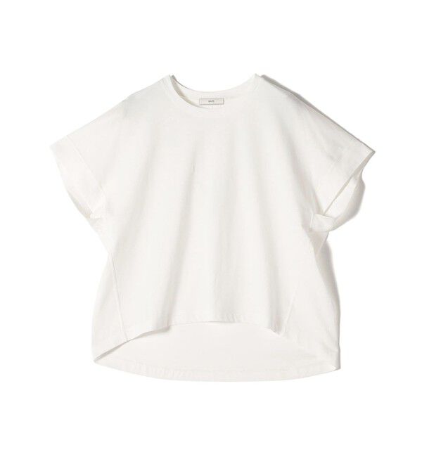 SHIPS for women「〈接触冷感 / UVカット〉コクーン フレンチ スリーブ プルオーバー」|Tシャツ・カットソー|