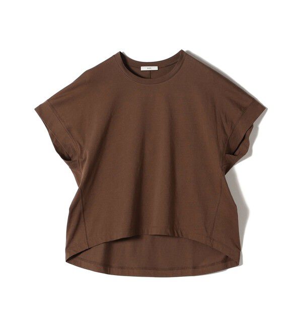 SHIPS for women「〈接触冷感 / UVカット〉コクーン フレンチ スリーブ プルオーバー」|Tシャツ・カットソー|