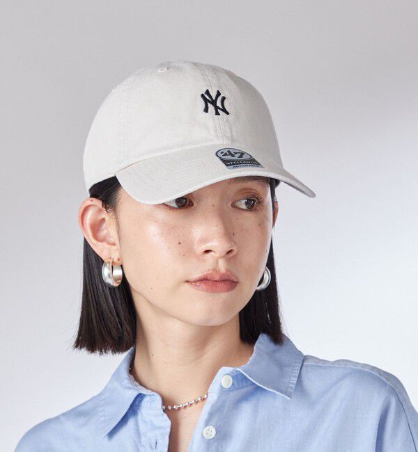 SHIPS for women「《一部追加予約》&prime;47:CLEAN UP YANKEES」|キャップ・キャスケット|ナチュラル