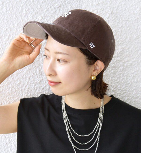SHIPS for women「《一部追加予約》&prime;47:CLEAN UP YANKEES」|キャップ・キャスケット|