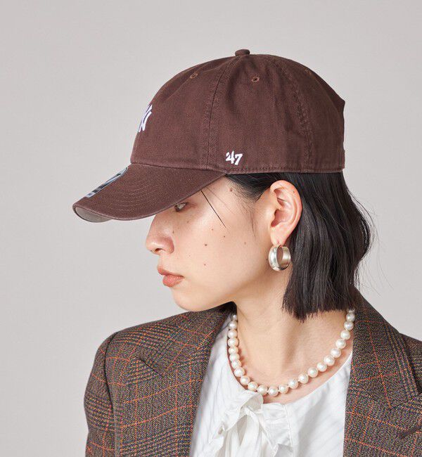 SHIPS for women「《一部追加予約》&prime;47:CLEAN UP YANKEES」|キャップ・キャスケット|