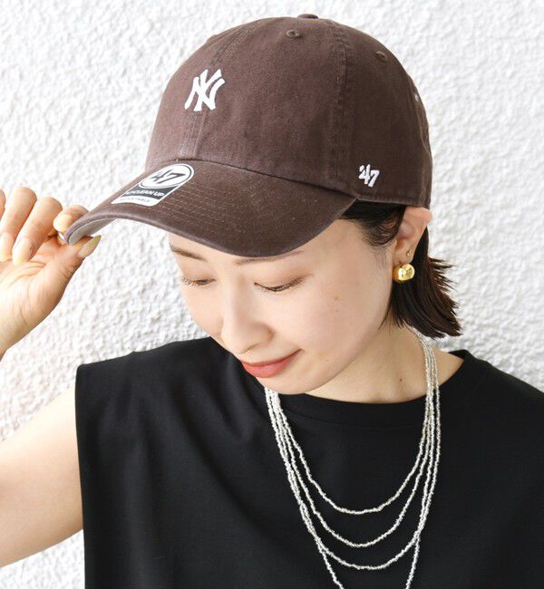 SHIPS for women「《一部追加予約》&prime;47:CLEAN UP YANKEES」|キャップ・キャスケット|