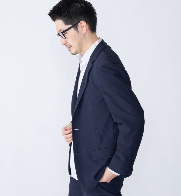 SHIPS「SHIPS:〈セットアップ対応/洗濯機可能〉AIR TOOL ジャケット」|テーラードジャケット|