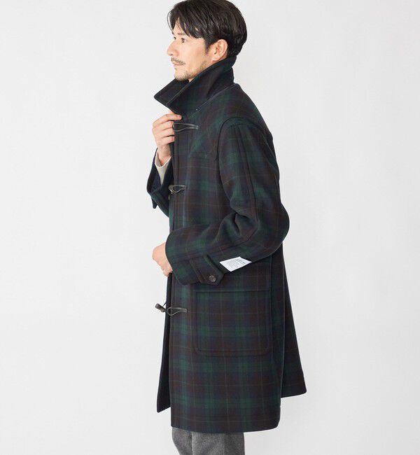 SHIPS「SHIPS: SHIPSタータン ダッフルコート」|ダッフルコート|