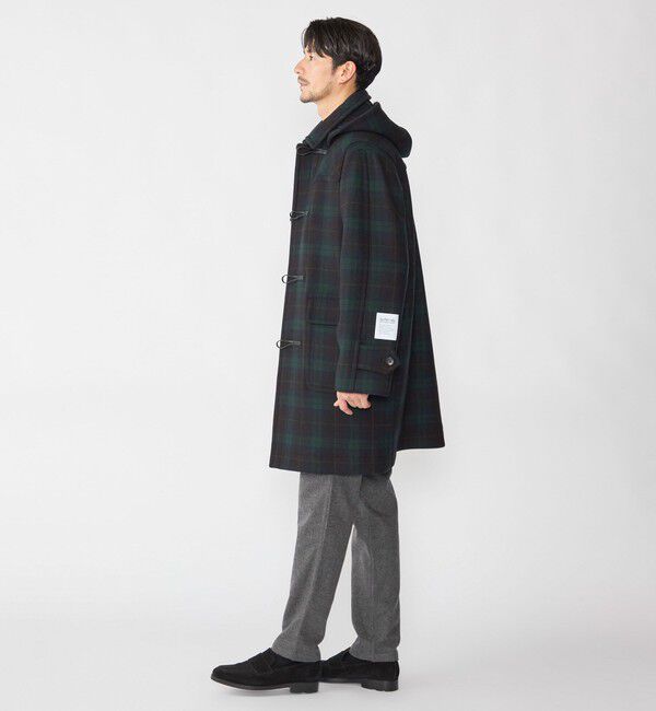 SHIPS「SHIPS: SHIPSタータン ダッフルコート」|ダッフルコート|