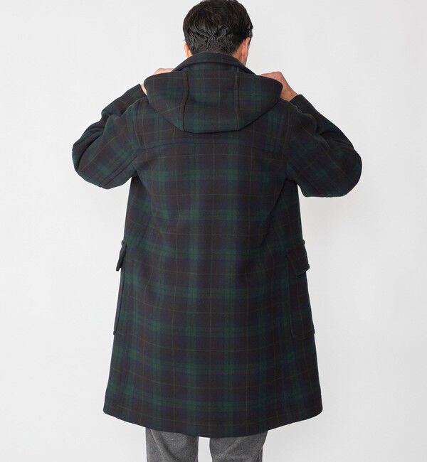 SHIPS「SHIPS: SHIPSタータン ダッフルコート」|ダッフルコート|