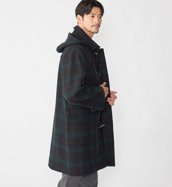 SHIPS「SHIPS: SHIPSタータン ダッフルコート」|ダッフルコート|