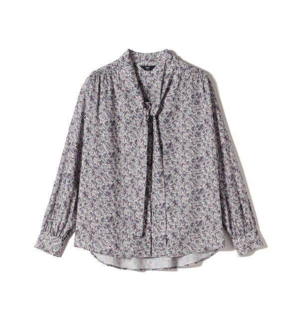 SHIPS Colors 「SHIPS Colors:〈手洗い可能〉MULHOUSE ボウタイ ブラウス◇」|シャツ・ブラウス|