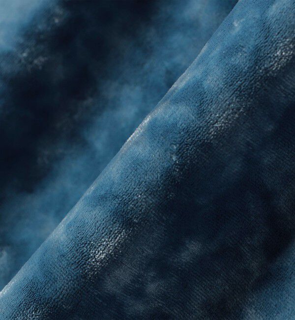 SHIPS for women「SHIPS Primary Navy Label:〈手洗い可能〉クラッシュ ベロア スカート」|スカート|