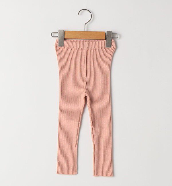 SHIPS KIDS「SHIPS KIDS:80～90cm /〈手洗い可能〉リブ レギンス パンツ」|レギンス・スパッツ|