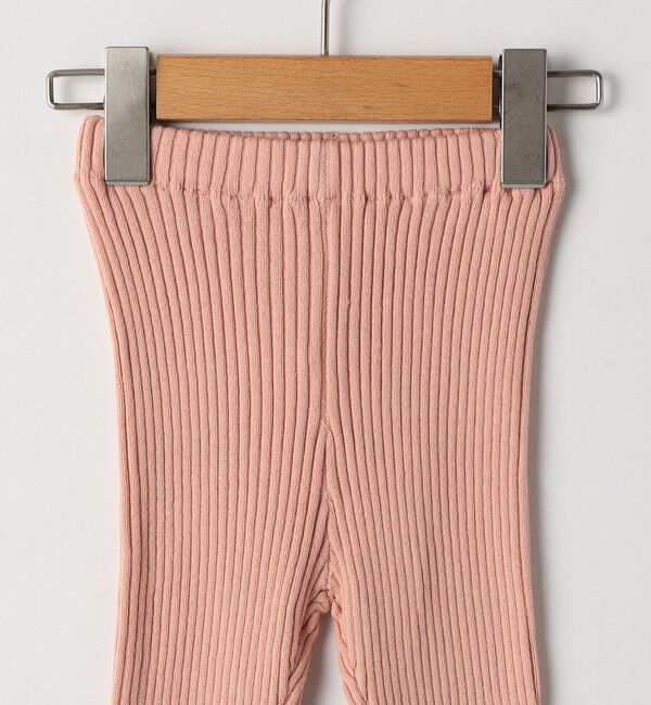 SHIPS KIDS「SHIPS KIDS:80～90cm /〈手洗い可能〉リブ レギンス パンツ」|レギンス・スパッツ|