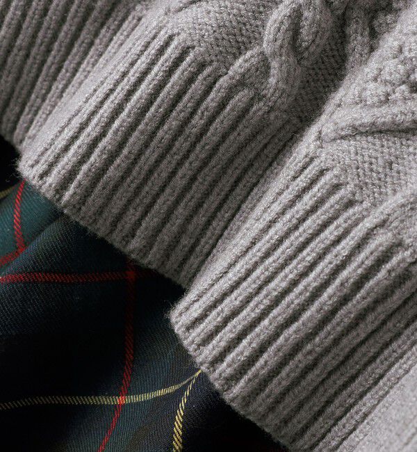 SHIPS KIDS「SHIPS KIDS:90cm /〈洗濯機可能〉ケーブルニット ドッキング ワンピース」|ワンピース|