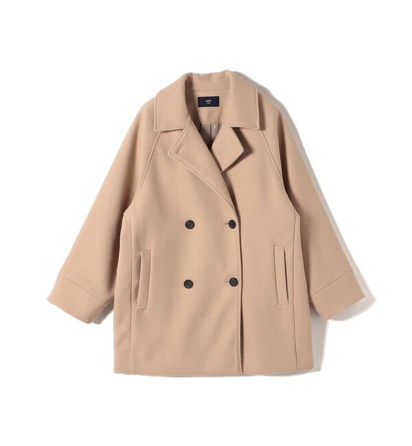 SHIPS Colors 「SHIPS Colors:〈手洗い可能〉ジャージーメルトン ピーコート 2◇」|ピーコート|