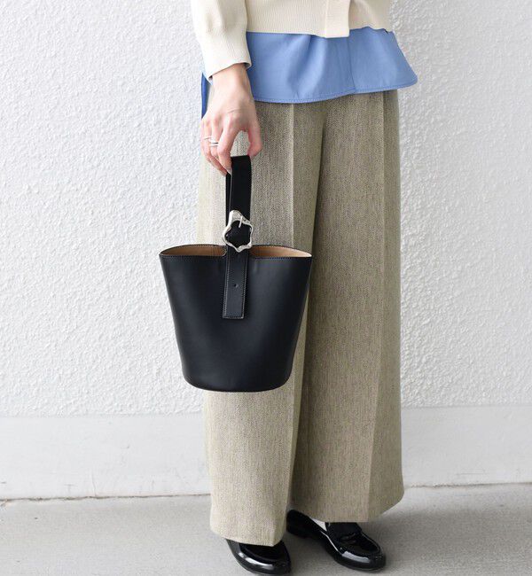 SHIPS Colors 「SHIPS Colors:ニュアンスバックル ミニ バケット◇」|ハンドバッグ|