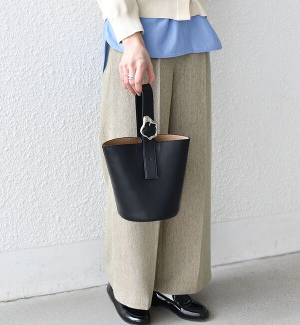 SHIPS Colors 「SHIPS Colors:ニュアンスバックル ミニ バケット◇」|ハンドバッグ|