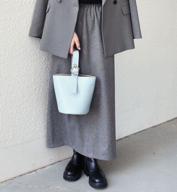 SHIPS Colors 「SHIPS Colors:ニュアンスバックル ミニ バケット◇」|ハンドバッグ|