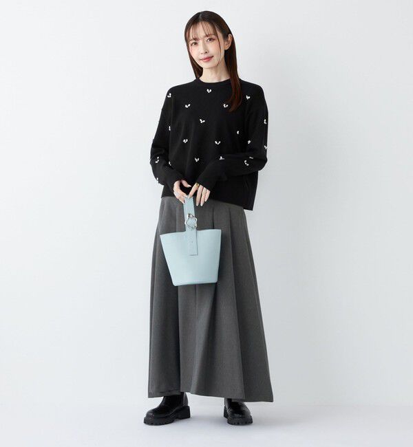 SHIPS Colors 「SHIPS Colors:ニュアンスバックル ミニ バケット◇」|ハンドバッグ|