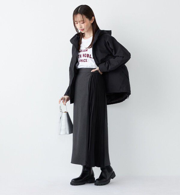 SHIPS Colors 「SHIPS Colors:〈手洗い可能〉プリーツ コンビ スカート」|スカート|