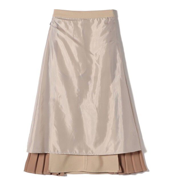 SHIPS Colors 「SHIPS Colors:〈手洗い可能〉プリーツ コンビ スカート」|スカート|