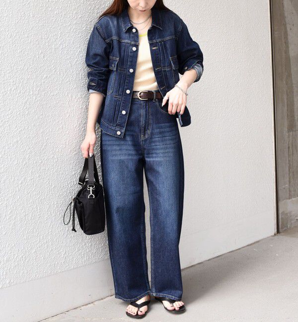 SHIPS Colors 「SHIPS Colors:〈洗濯機可能〉アマヨリ デニム ジャケット◇」|デニムジャケット|