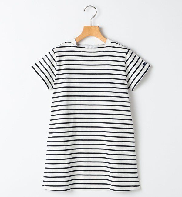 SHIPS KIDS「SHIPS KIDS:140～150cm / ボーダー ワンピース」|ワンピース|ホワイト系