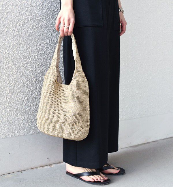 SHIPS Colors 「SHIPS Colors:メタリック コード トートバッグ◇」|かごバッグ|