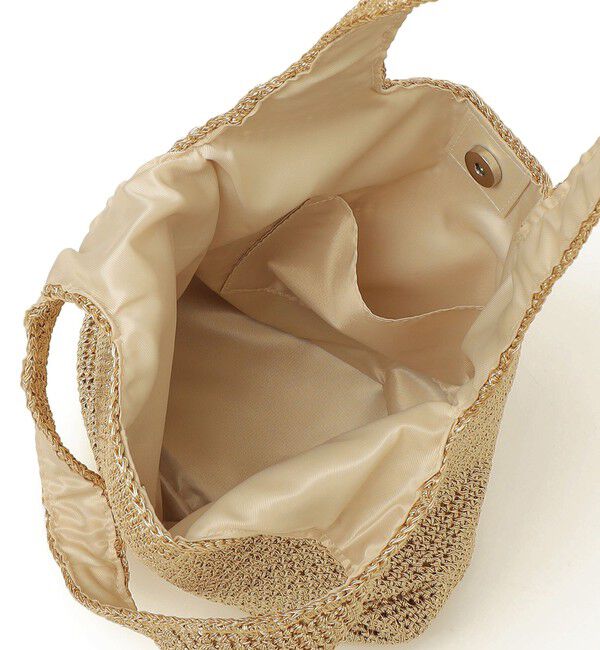 SHIPS Colors 「SHIPS Colors:メタリック コード トートバッグ◇」|かごバッグ|